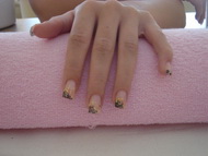 Első köröm zseléből